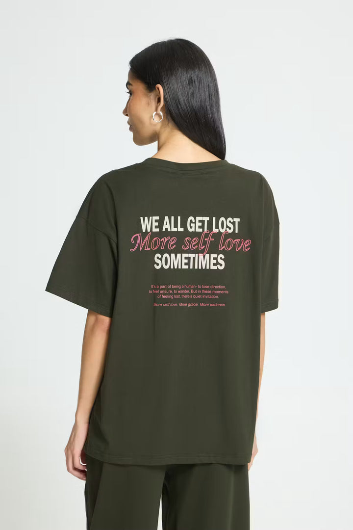 ICHI Kamille Loose Short Sleeve T-Shirt