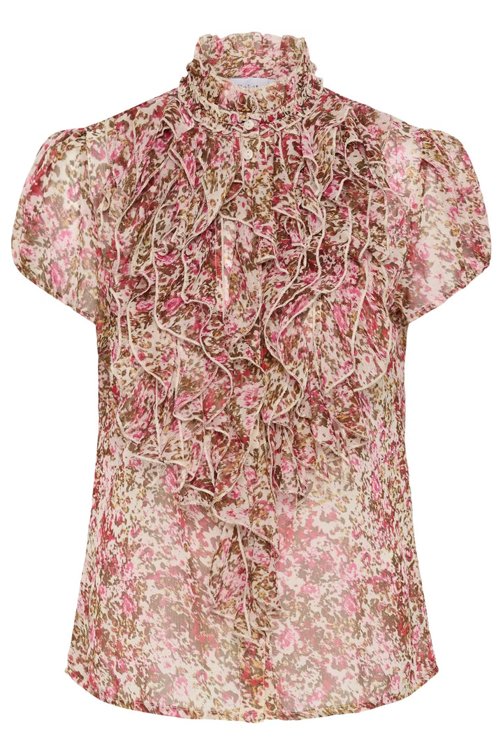 LILJA CRINKLE SHIRT PINK