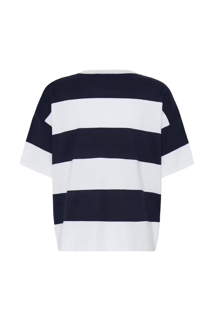 ICHI Luls Loose Short Sleeve Pullover