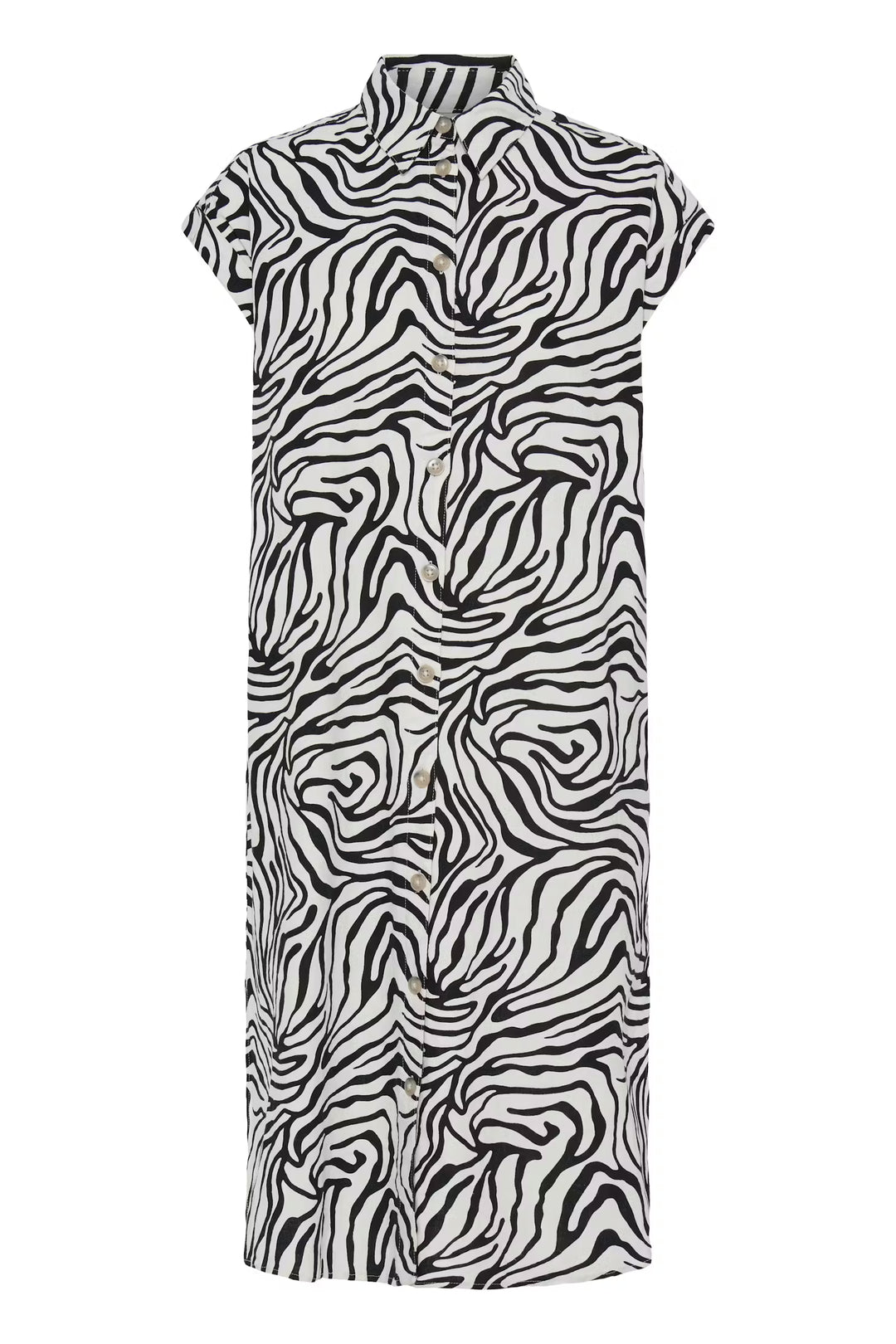 FALAKKA BUTTON DRESS - METEORITE ANIMAL