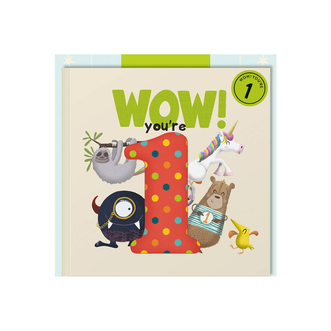 Wow! You're 1 | Age Cards | Age 1 Birthday Cards | Age 1