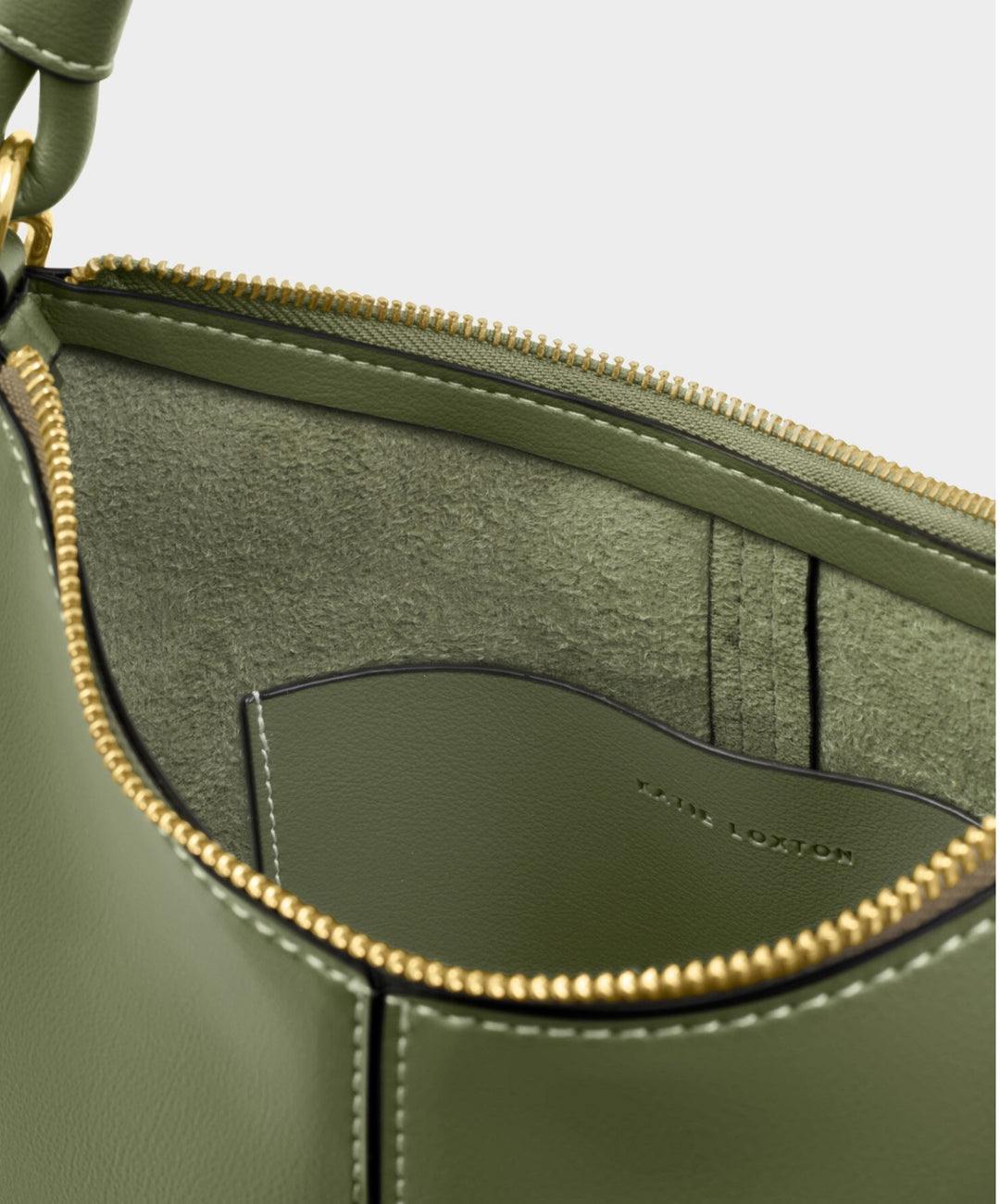 HALLIE SATCHEL BAG | KHAKI