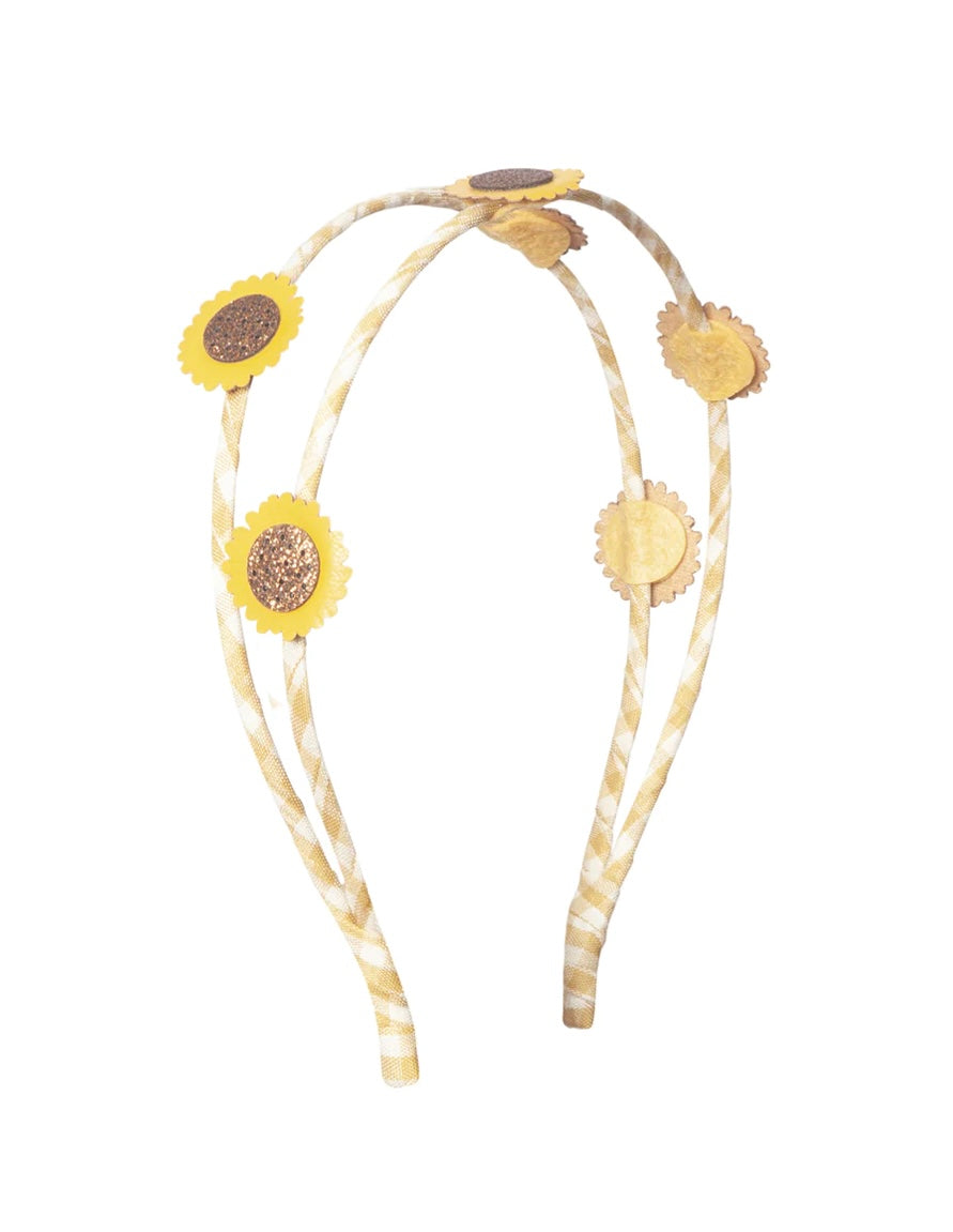 SUNFLOWER DOUBLE HEADBAND