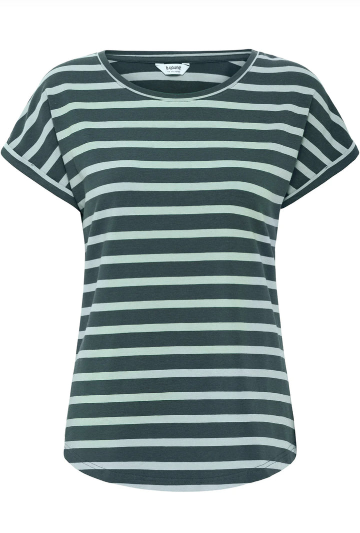 PAMILA ONECK T-SHIRT GREEN GABLES