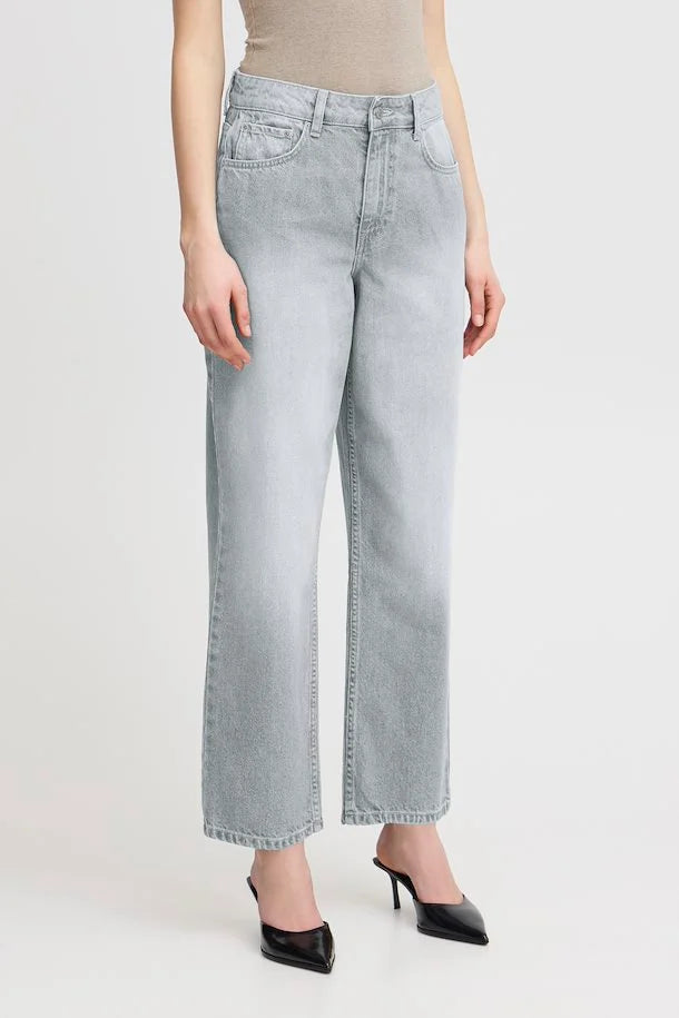 LARITA JEANS LIGHT GREY DENIM