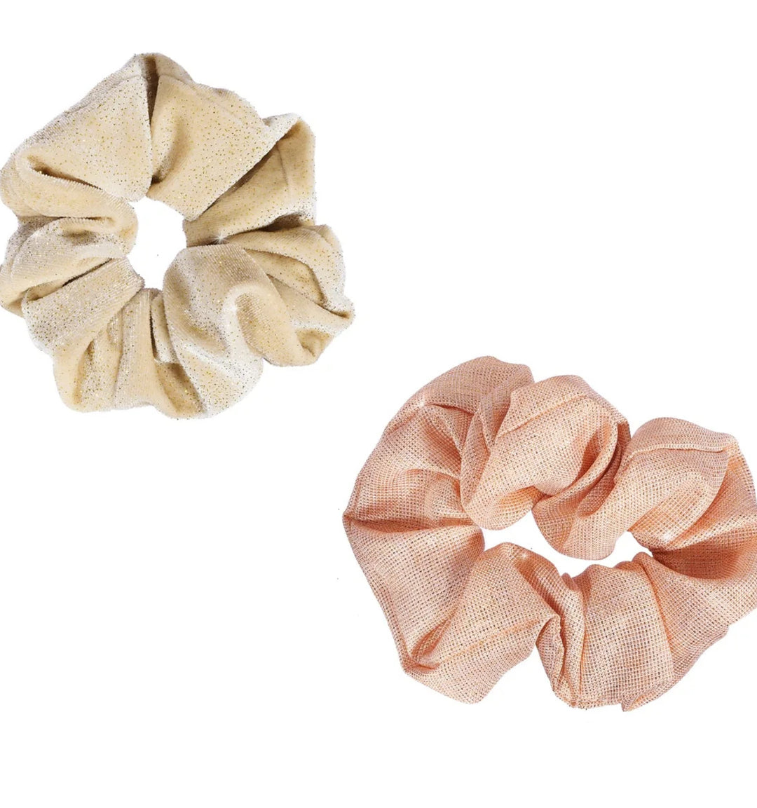 SPARKLE VELVET OVERSIZED SCRUNCHIE SET