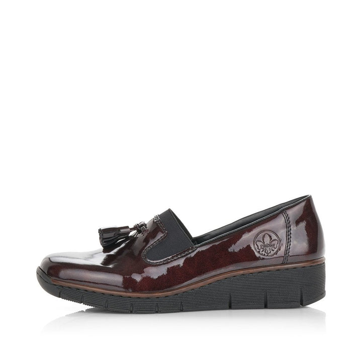 53751-35  RED ELASTICATED SHOE