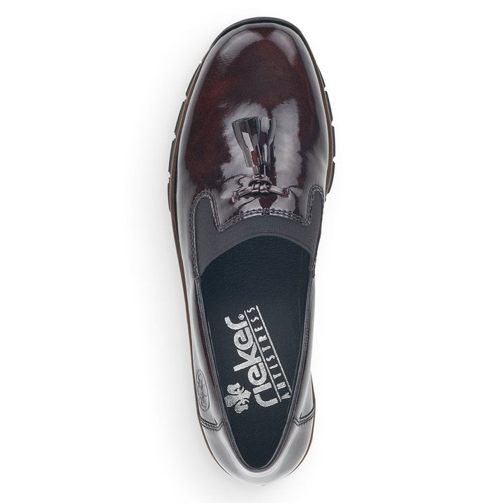 53751-35  RED ELASTICATED SHOE