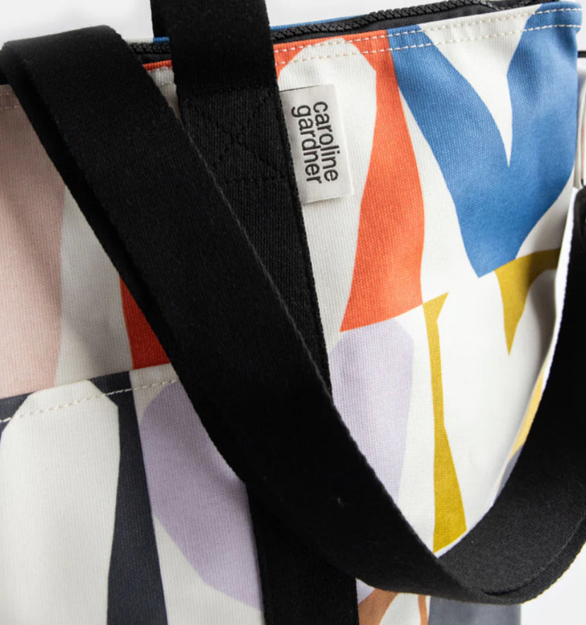 MULTI CHECKMATE HEART WEEKEND BAG