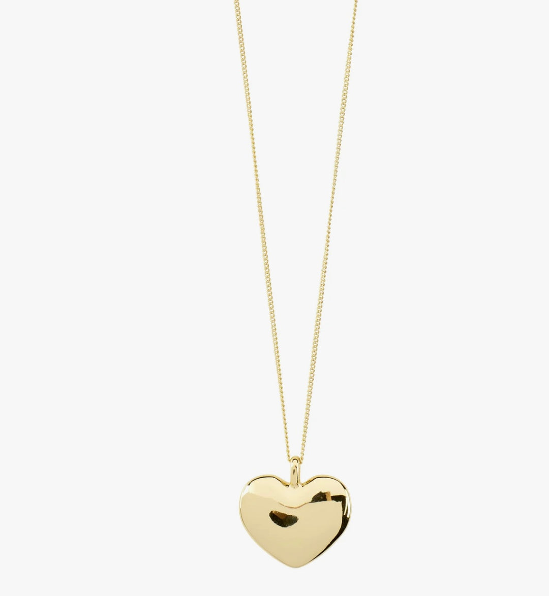 SOPHIA HEART PENDANT NECKLACE GOLD