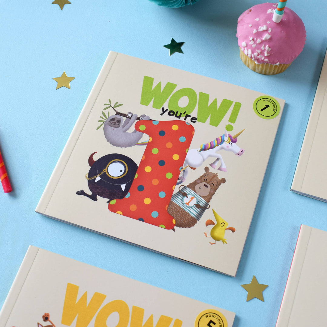 Wow! You're 1 | Age Cards | Age 1 Birthday Cards | Age 1
