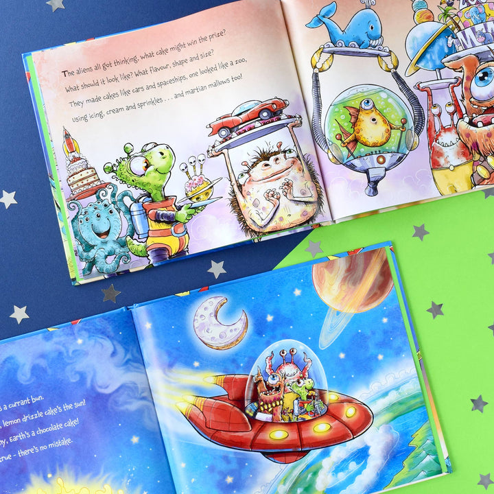 The Great Alien Cake Off - Children's Gift Book