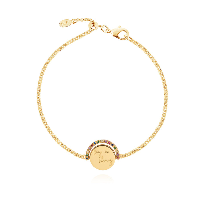 POSITIVITY PENDANTS KEEP ON SHINING BRACELET