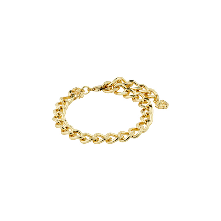CHARM CURB CHAIN BRACELET