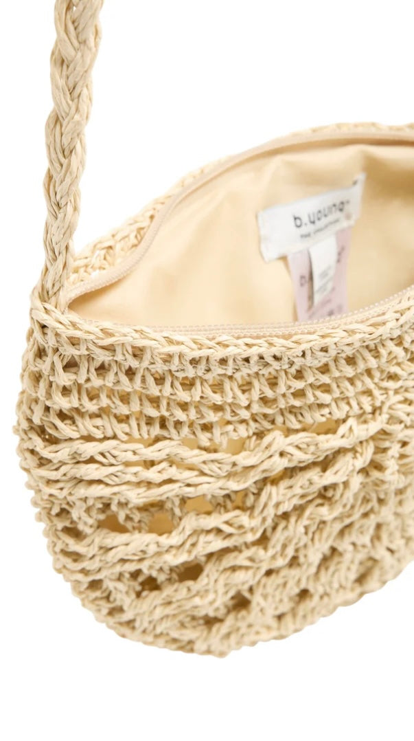 NATURAL STRAW VIGDUS BAG