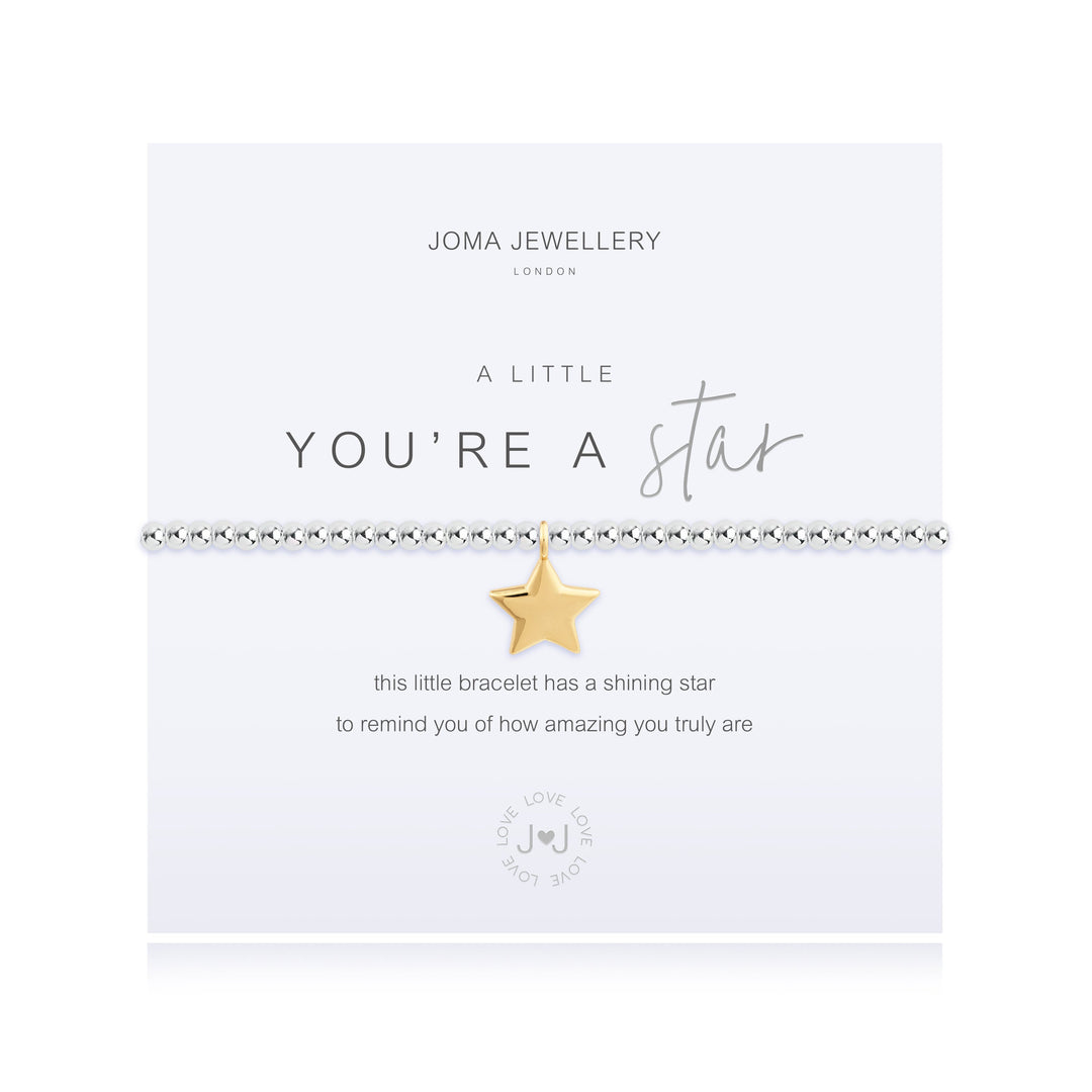 A LITTLE YOU'RE A STAR BRACELET