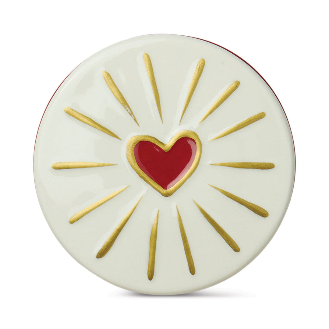 Paddywax Charmed Glass Candle Heart - Wild Fig & Rose