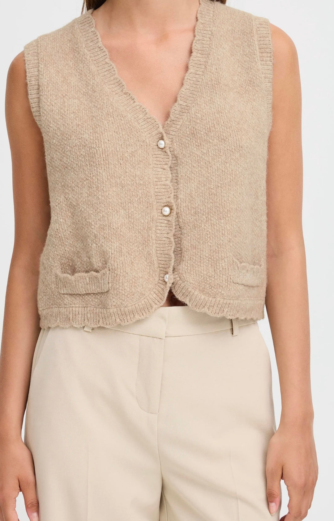 STRING MELANGE NADIKA VEST