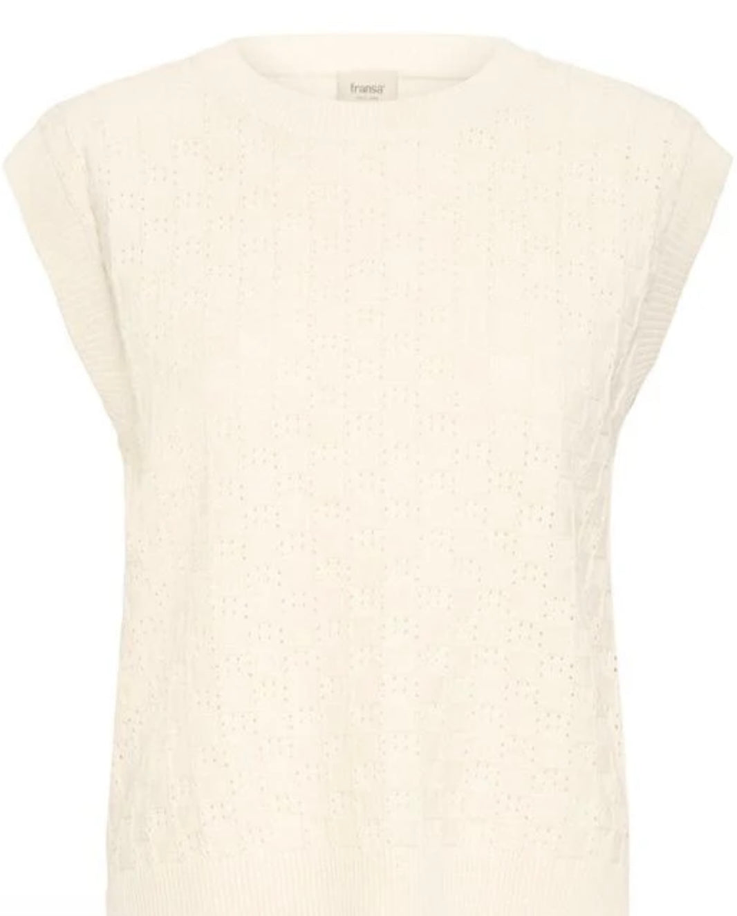 WHISPER WHITE SAMMY KNITTED SLIPOVER