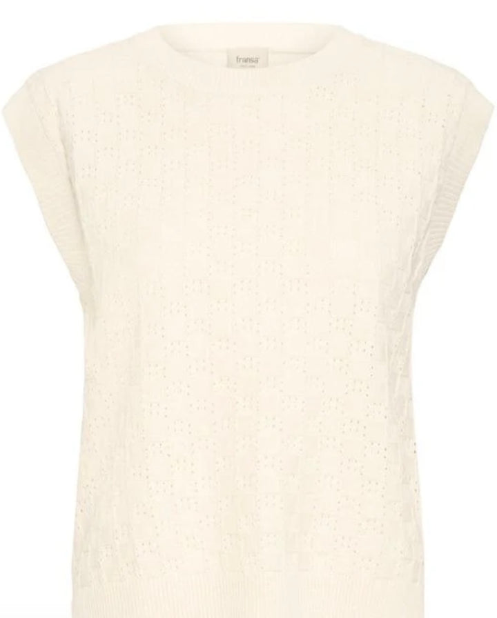 WHISPER WHITE SAMMY KNITTED SLIPOVER