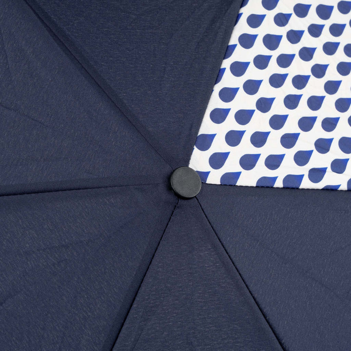 WATERLOO RECYCLED POLYESTER DENIM RAIN & MIDNIGHT UMBRELLA