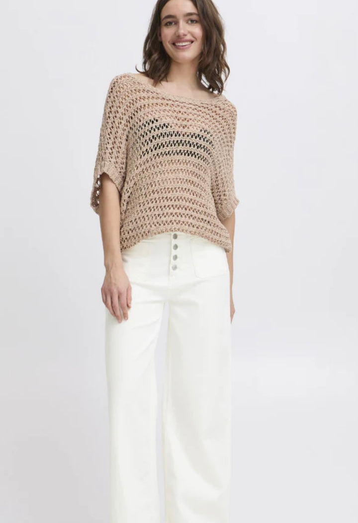 LYDIA POCKET JEANS MARSHMALLOW