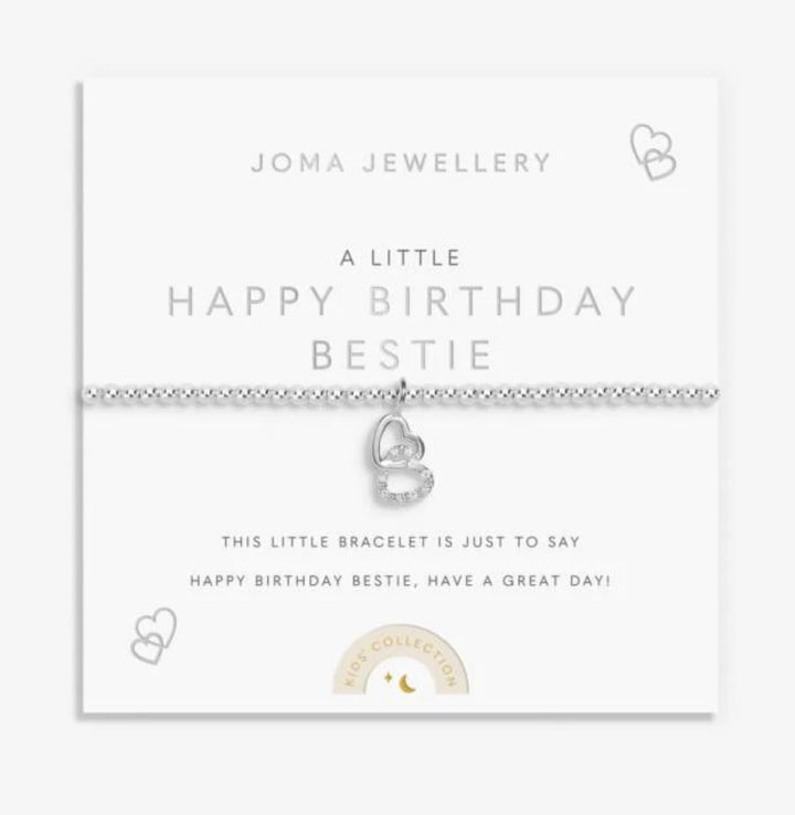 KIDS A LITTLE HAPPY BIRTHDAY BESTIE BRACELET