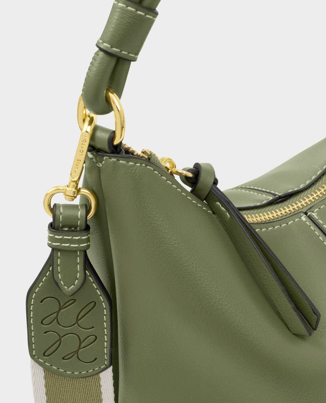 HALLIE SATCHEL BAG | KHAKI