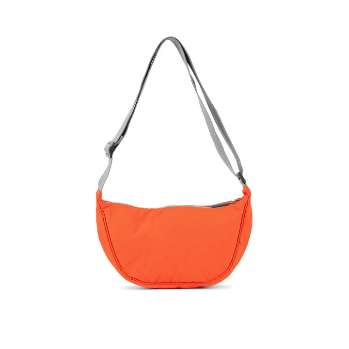 FARRINGDON TASLON TANGERINE RECYCLED NYLON CROSSBODY BAG