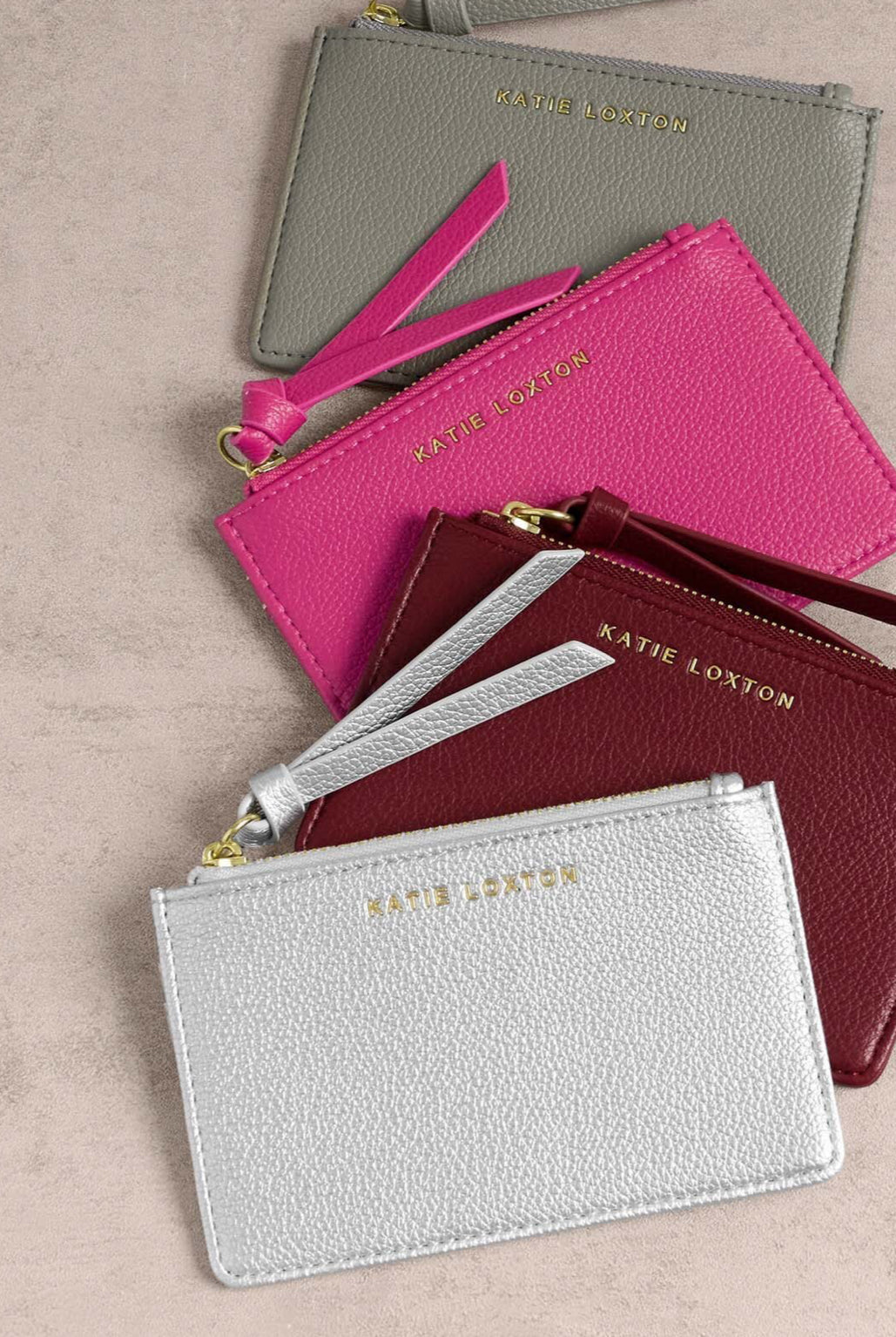 HALLIE COIN & CARD HOLDER | FUCHSIA