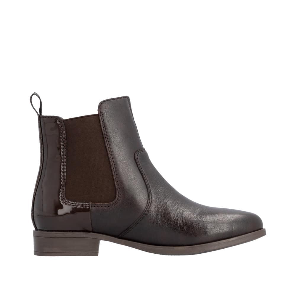 Rieker Women's Brown Chelsea Boots 77094-25