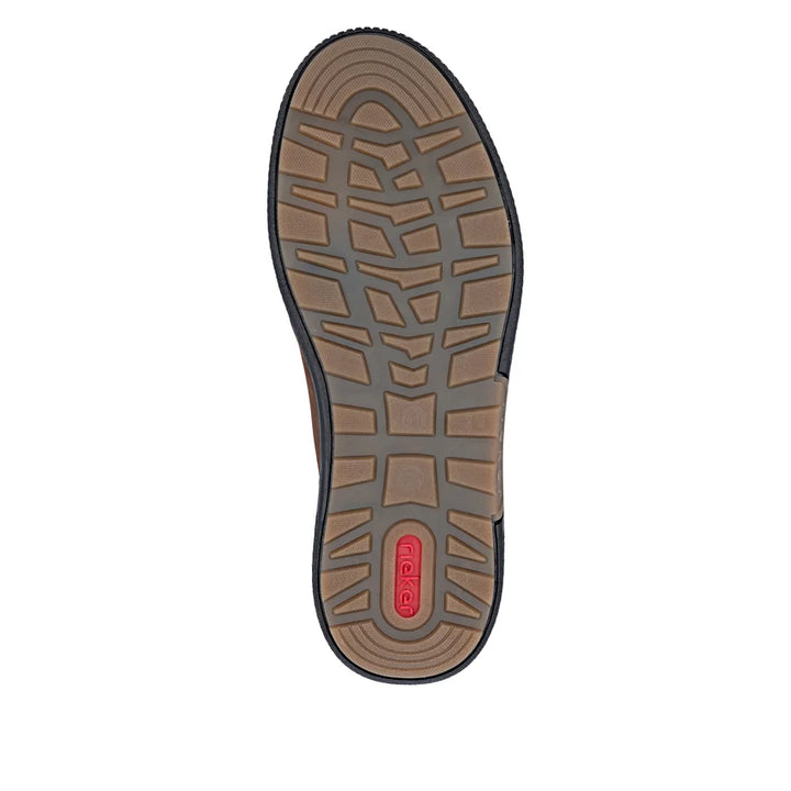 Rieker Men's Brown Suede Slip-On Shoes B3357-26
