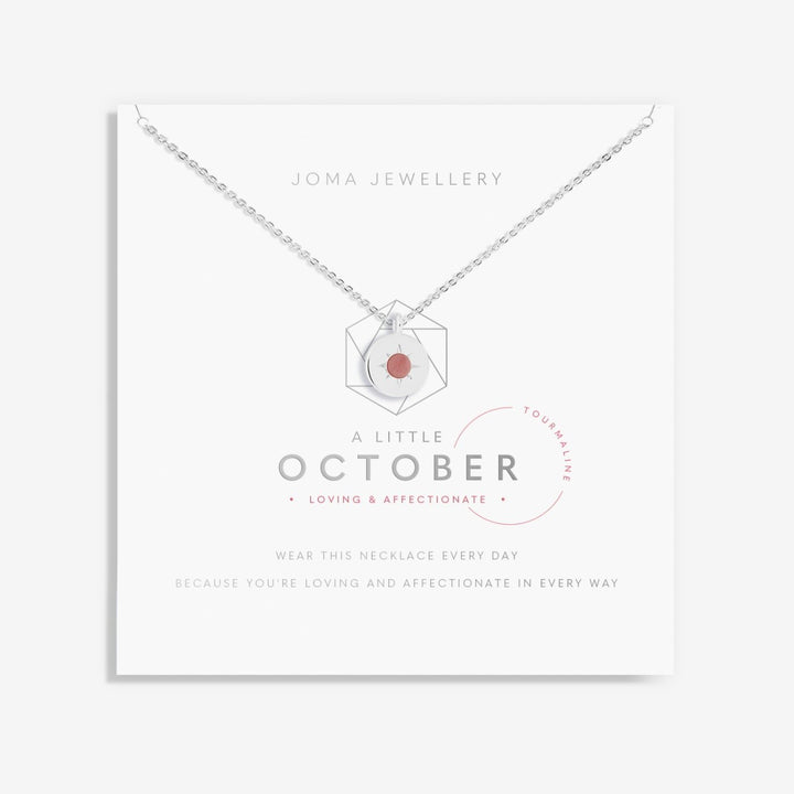 A LITTLE OCTOBER NECKLACE