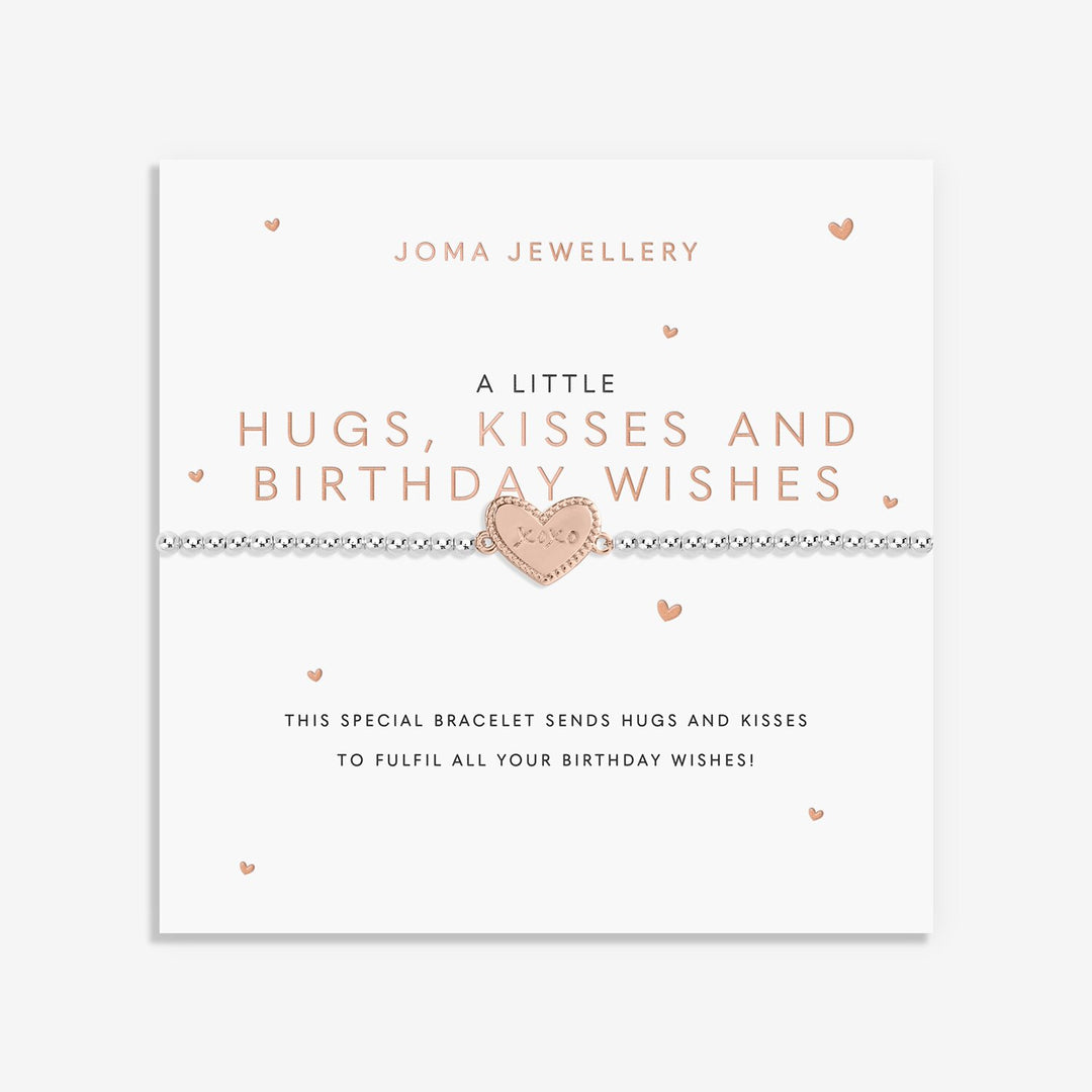 A Little Hugs, Kisses And Birthday Wishes Bracelet