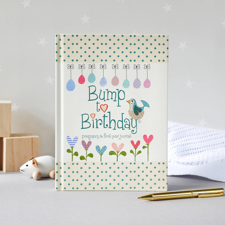 Bump to Birthday Pregnancy Journal | Pregnancy Keepsake Gift