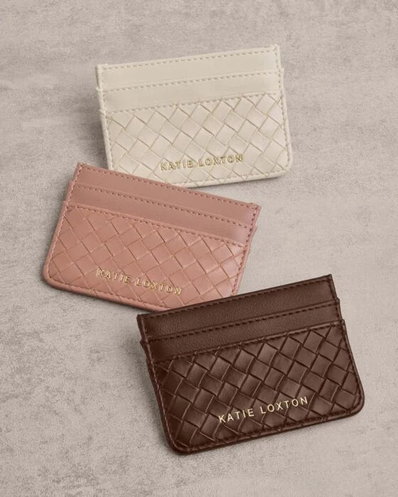 NOVA WOVEN TEXTURE CARDHOLDER
CHOCOLATE WOVEN