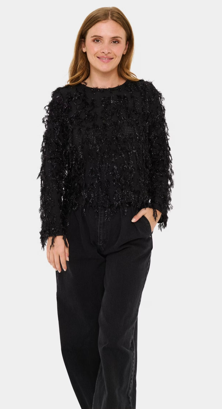 NINETTE SZ  BLOUSE BLACK