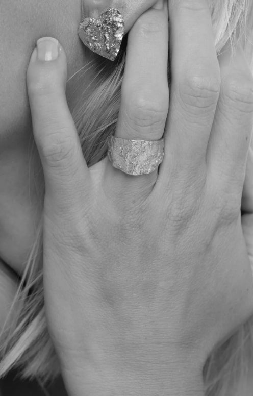 REVERE RING SILVER M