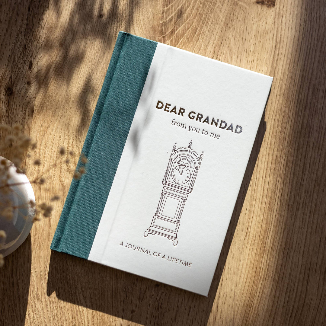 Dear Grandad Memory Journal | Guided Keepsake Gift