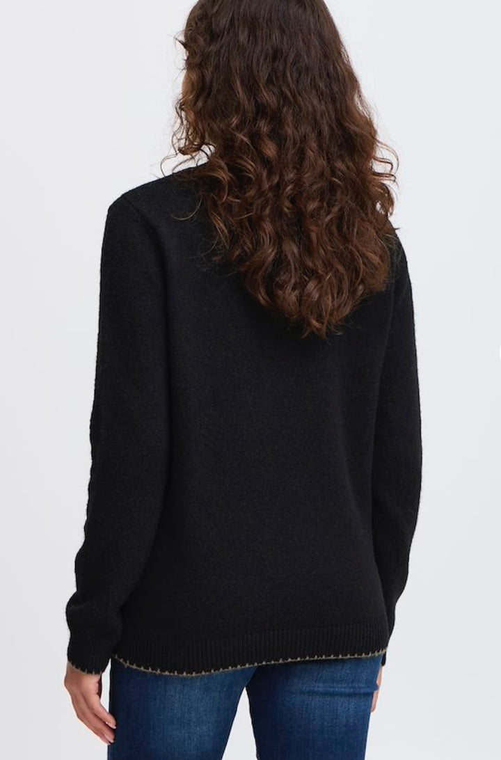 SOPHY PULLOVER BLACK MIX