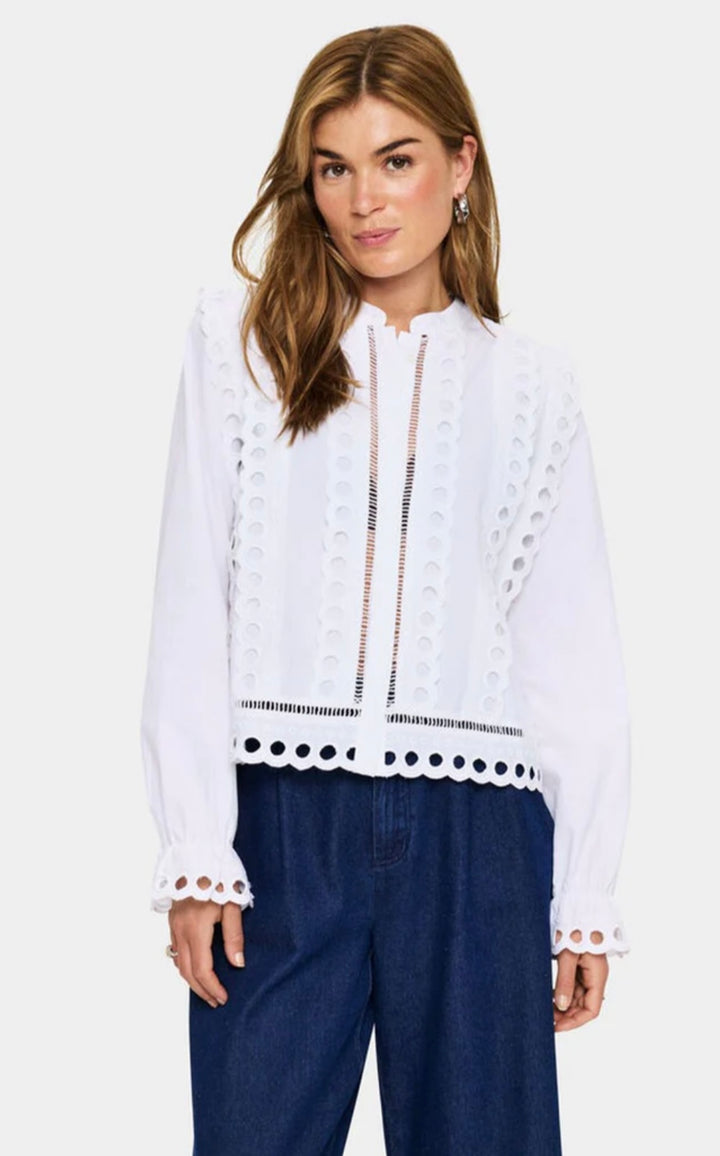 MARLEE SZ SHIRT BRIGHT WHITE