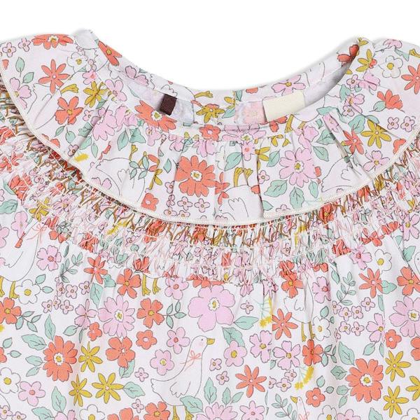 baby girls floral printed woven top
