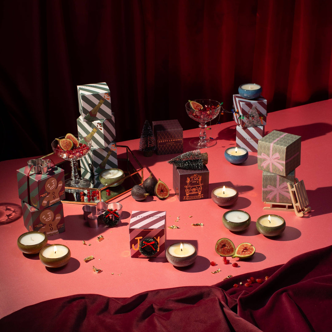 Sparkle Season: Joy Tea Lights (Box of 2) - Spiced Clementine