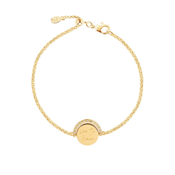 POSITIVITY PENDANTS LIVE TO DREAM BRACELET
