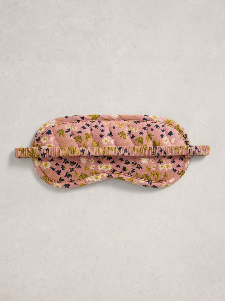 GREEN MULTI PRINTED EYE MASK