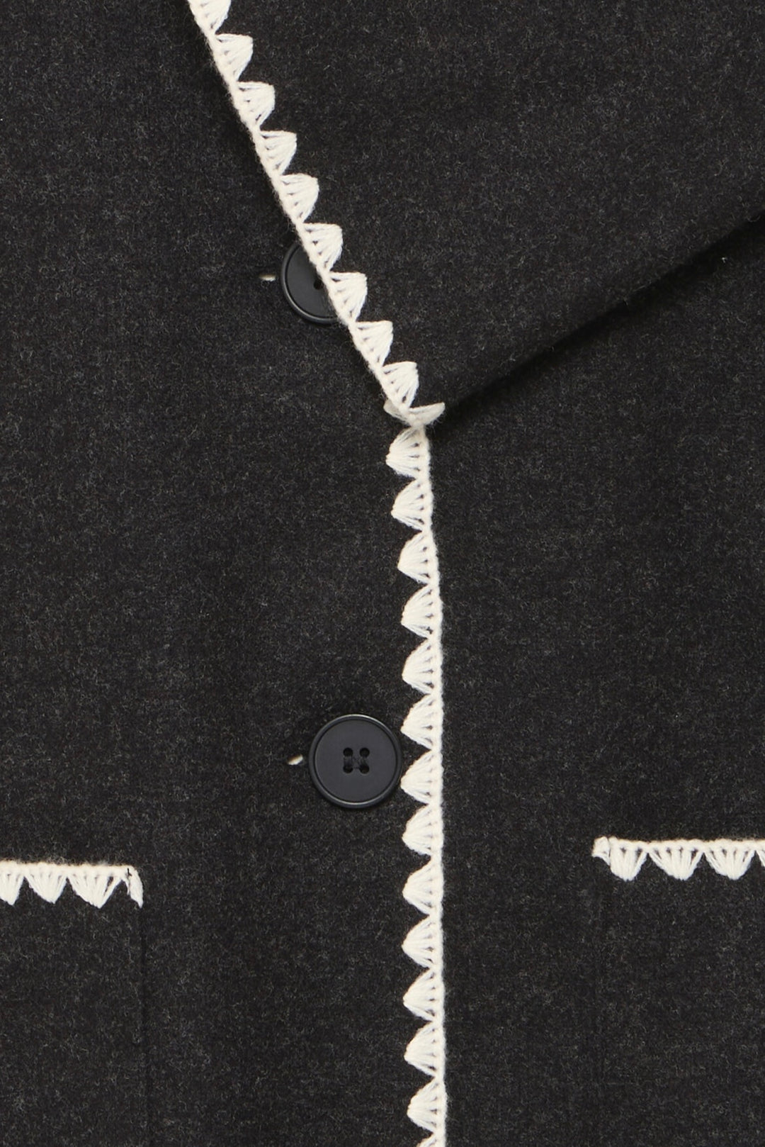 ANATA COATIGAN BLACK MIX