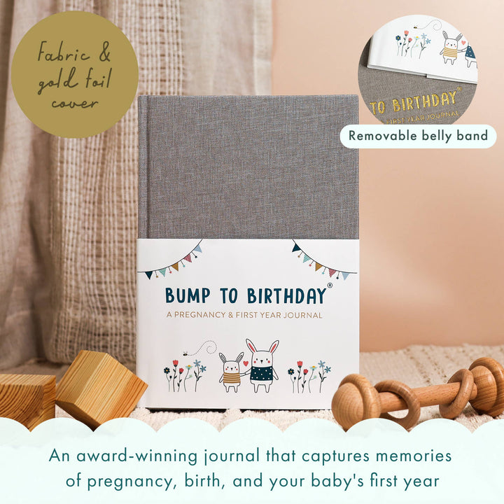 Bump to Birthday Pregnancy Journal | Pregnancy Keepsake