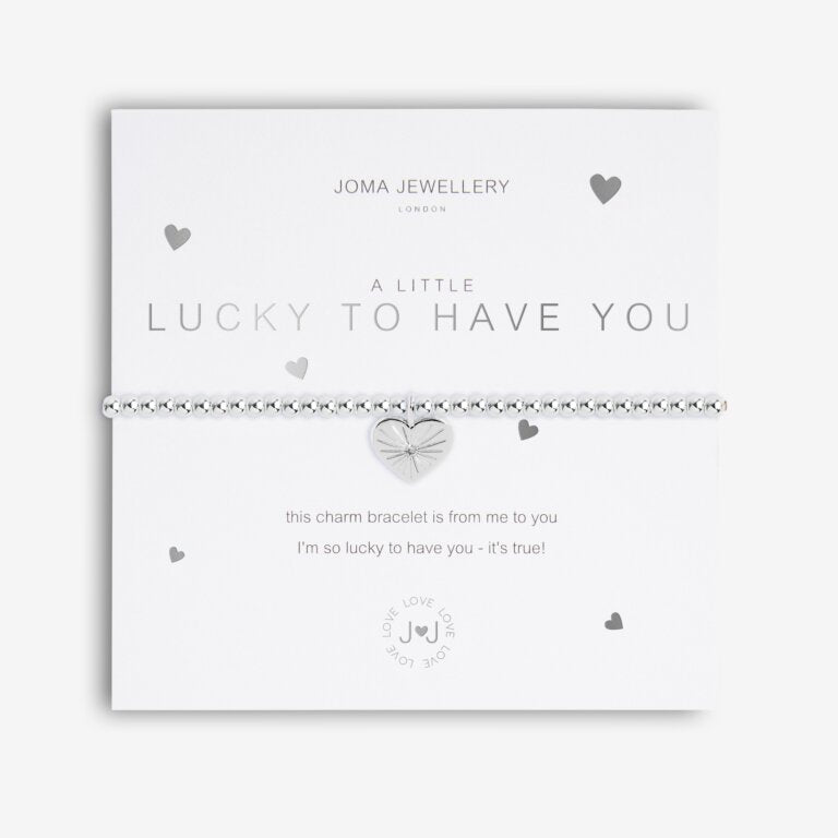 A LITTLE LUCKY TO HAVE YOU BRACELET