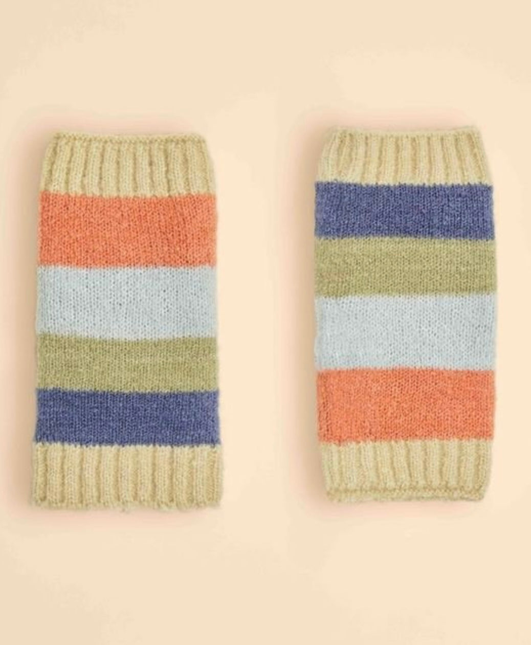 LILIA WRIST WARMERS PASTEL MIX