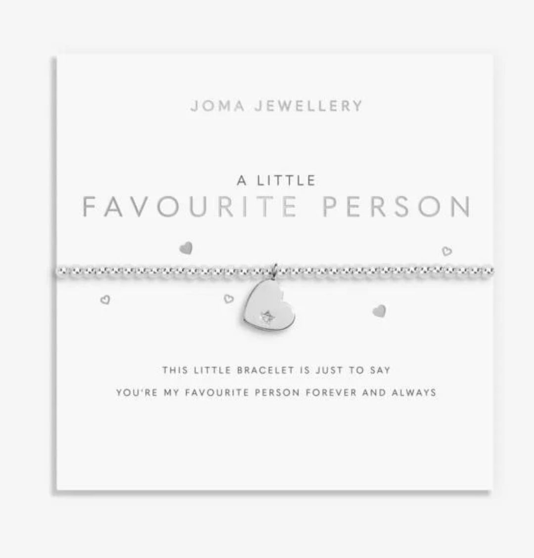 A LITTLE FAVOURITE PERSON BRACELET